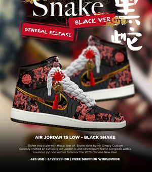 Year of Snake - General Release - Jordan High - Black Snake